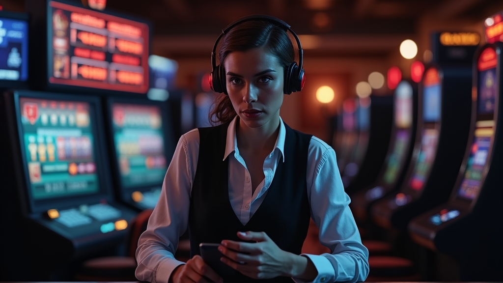 Failed deposit and withdrawal alerts on a casino cashier screen